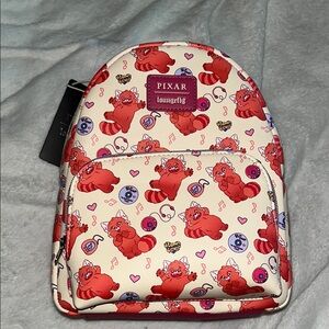 Loungefly Disney Pixar Turning Red Panda Mini Backpack